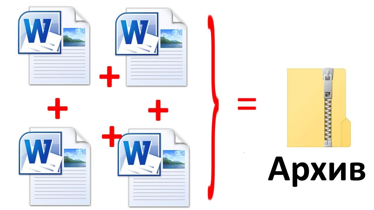 Что такое архивация файла в Word и как это сделать?