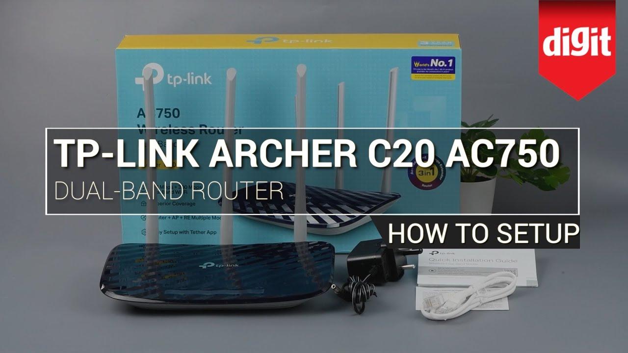 Настройка роутера TP-Link Archer C20
